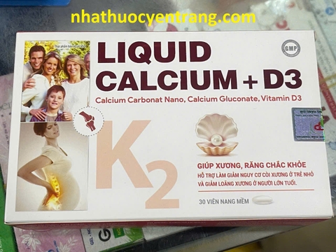 Liquid Calcium D3 + K2