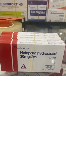 Nefopam hydroclorid 20mg/2ml