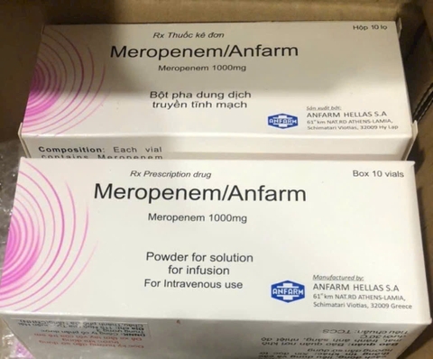 Meropenem Anfarm 1g