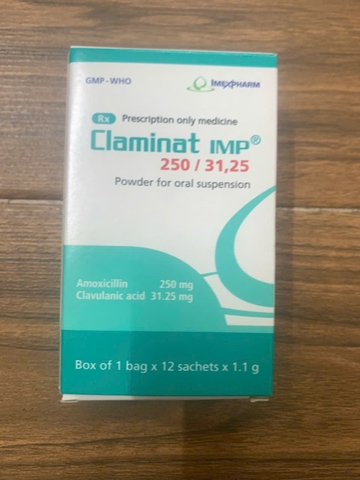 Claminat 250mg/31,25mg