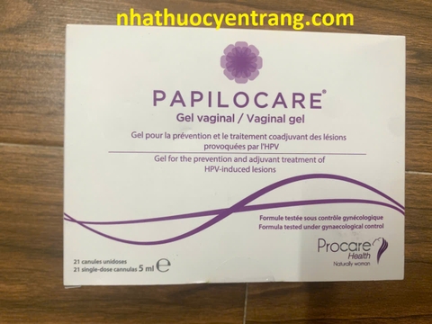 Papilocare gel 21 ống