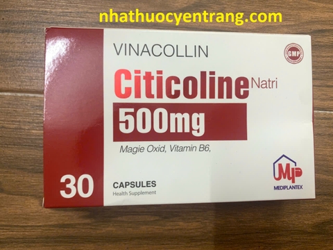Vinacollin Citicoline 500mg (30 viên)