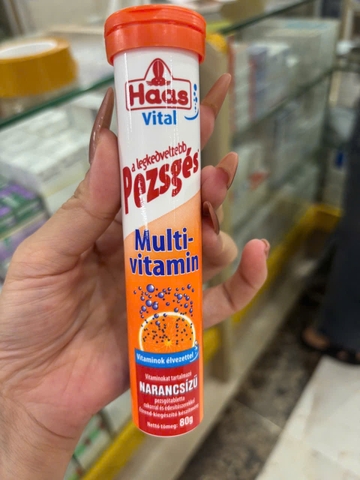 Viên sủi Haas Vital Pezsges Multi-vitamin