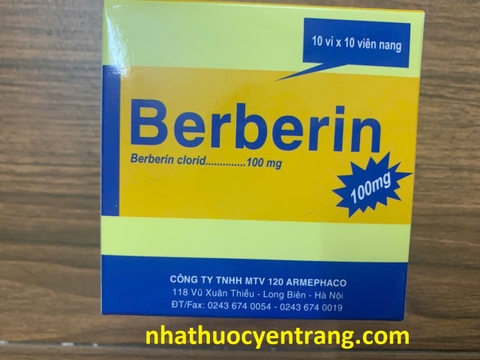 BERBERIN CLORID 100MG