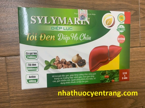 Sylymarin Diệp Lục Tỏi Đen Diệp Hạ Châu