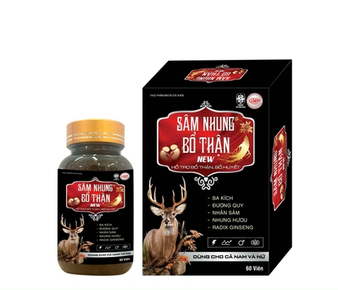 Sâm Nhung Bổ Thận New 60 viên