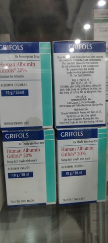 Human Albumin Grifols 20% 50ml