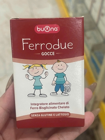 Sắt hữu cơ nhỏ giọt Ferrodue