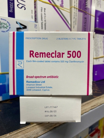 Remeclar 500mg