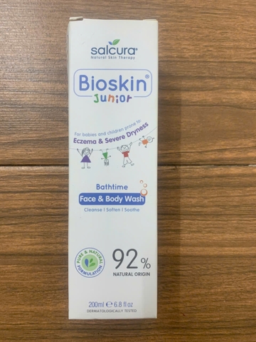 Sữa tắm Bioskin Junior 200ml