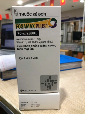 Fosamax Plus 70mg/2800 IU