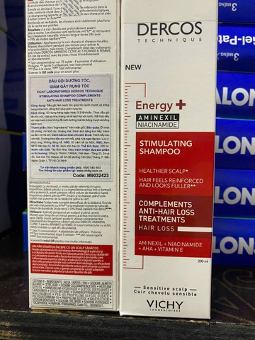 Dầu Gội Vichy Dercos Energy