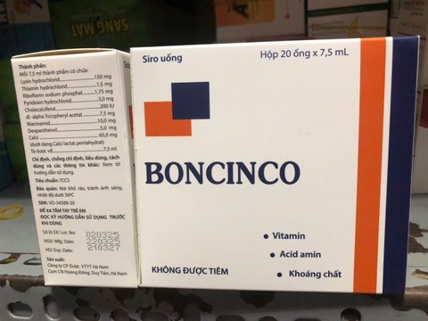 Boncinco ống 7.5ml