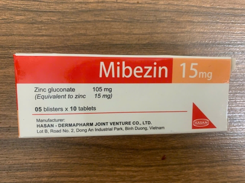 Mibezin 15mg (50 viên)