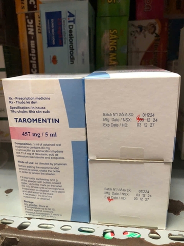 Taromentin 457mg/5ml (12.6g)