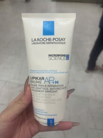 Kem dưỡng làm dịu nhanh da siêu khô/dị ứng La Roche-Posay Lipikar Baume AP + M 200ml