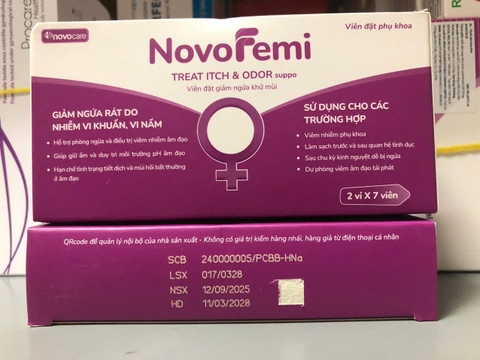 NovoFemi – Treat itch & odor suppo
