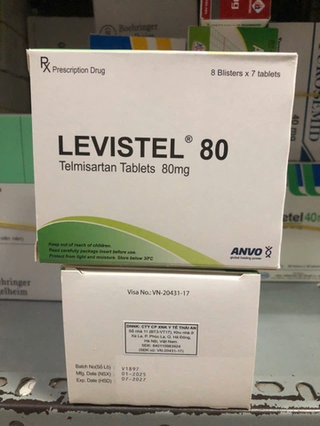 Levistel 80mg (56 viên)