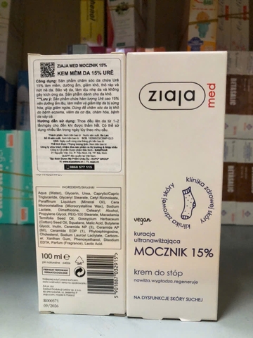 Ziaja Mocznik 15% Urê