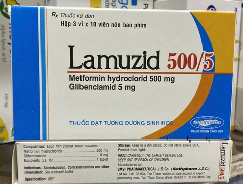 Lamuzid 500/5mg