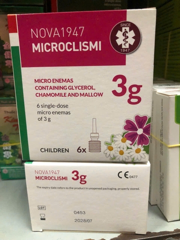 Microclismi 3g