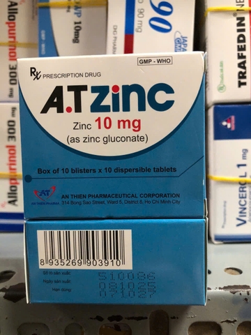 A.T Zinc 10mg (viên)