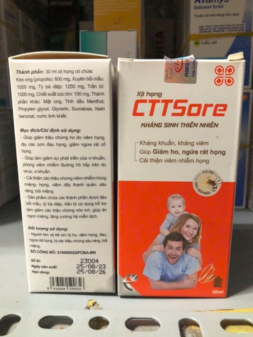 Xịt họng CTTSore