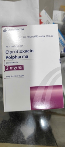 Ciprofloxacin Polpharma 400mg/200ml