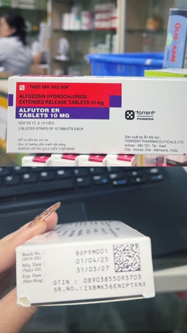 Alfutor ER Tablets 10mg