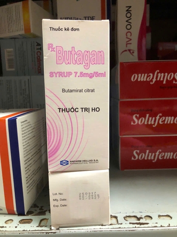 Butagan syrup 7.5mg/5ml