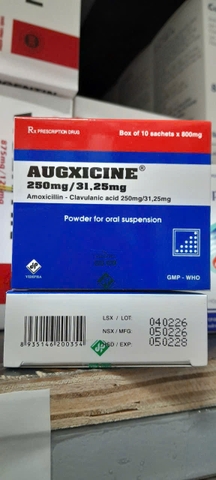 Augxicine 250mg/31.25mg