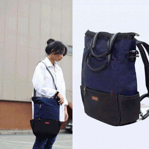 Factory manufacturing high-quality fabric bags and backpacks in Vietnam