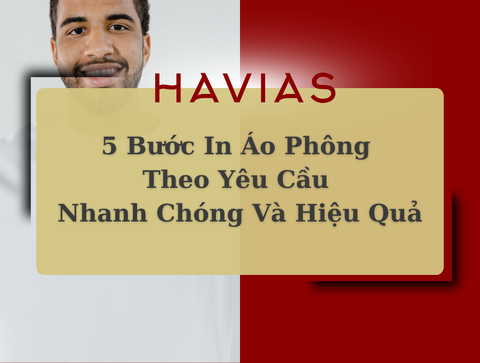 5 Bước In Áo Phông Theo Yêu Cầu Nhanh Chóng Và Hiệu Quả