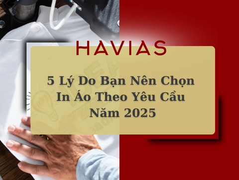 5 Lý Do Bạn Nên Chọn In Áo Theo Yêu Cầu Năm 2025