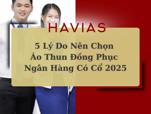 5 Lý Do Nên Chọn Áo Thun Đồng Phục Ngân Hàng Có Cổ 2025