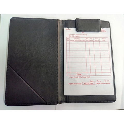 Bìa Kẹp Bill Nhà Hàng: 1 Trong Những Giải Pháp Hoàn Hảo Cho Sự Chuyên Nghiệp