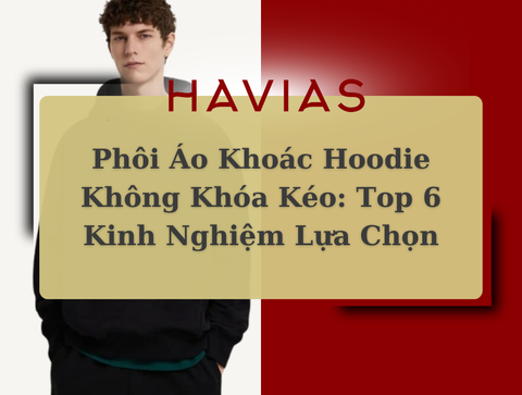 Phôi Áo Khoác Hoodie Không Khóa Kéo: Top 6 Kinh Nghiệm Lựa Chọn