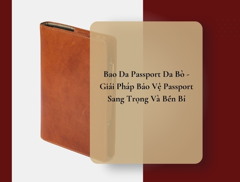 5 Lý Do Nên Chọn Bìa Sổ Tay Nắp Gập Da Làm Quà Tặng