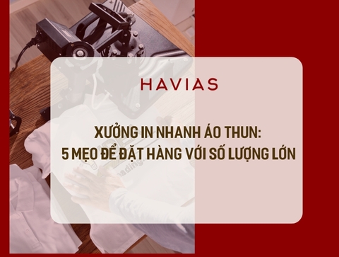 Xưởng In Nhanh  Áo Thun: 5 Mẹo Để Đặt Hàng Với Số Lượng Lớn