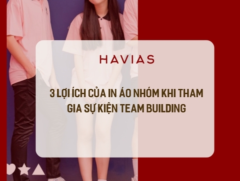 3 Lợi Ích Của In Áo Nhóm Khi Tham Gia Sự Kiện Team Building