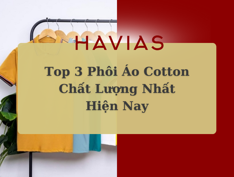 Top 3 Phôi Áo Cotton Chất Lượng Nhất Hiện Nay