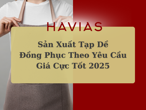 Sản Xuất Tạp Dề Đồng Phục Theo Yêu Cầu Giá Cực Tốt 2025