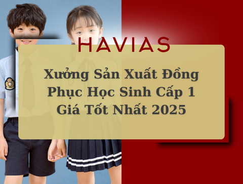 Xưởng Sản Xuất Đồng Phục Học Sinh Cấp 1 Giá Tốt Nhất 2025