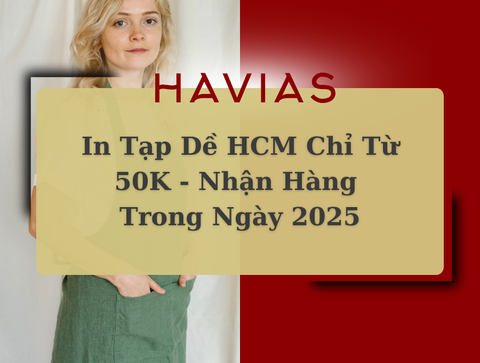 In Tạp Dề HCM Chỉ Từ 50K - Nhận Hàng Trong Ngày 2025