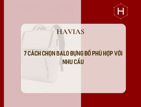 7 Cách chọn balo đựng đồ phù hợp với nhu cầu
