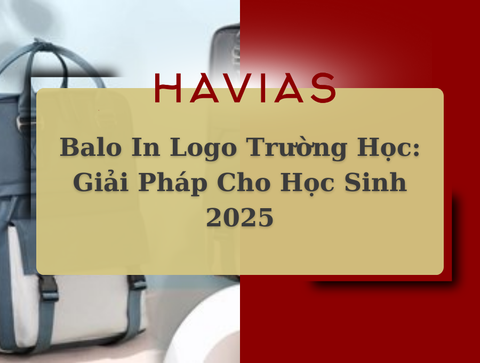 Balo In Logo Trường Học: Giải Pháp Cho Học Sinh 2025