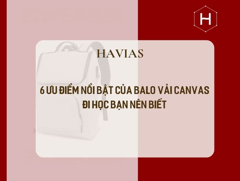 6 Ưu Điểm Nổi Bật Của Balo Vải Canvas Đi Học Bạn Nên Biết