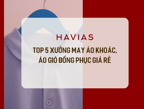 TOP 5 XƯỞNG MAY ÁO KHOÁC, ÁO GIÓ ĐỒNG PHỤC GIÁ RẺ