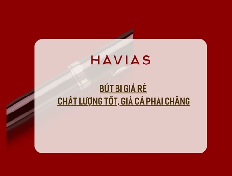 Bút bi giá rẻ: Chất lượng tốt, giá cả phải chăng