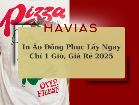 In Áo Đồng Phục Lấy Ngay Chỉ 1 Giờ, Giá Rẻ 2025